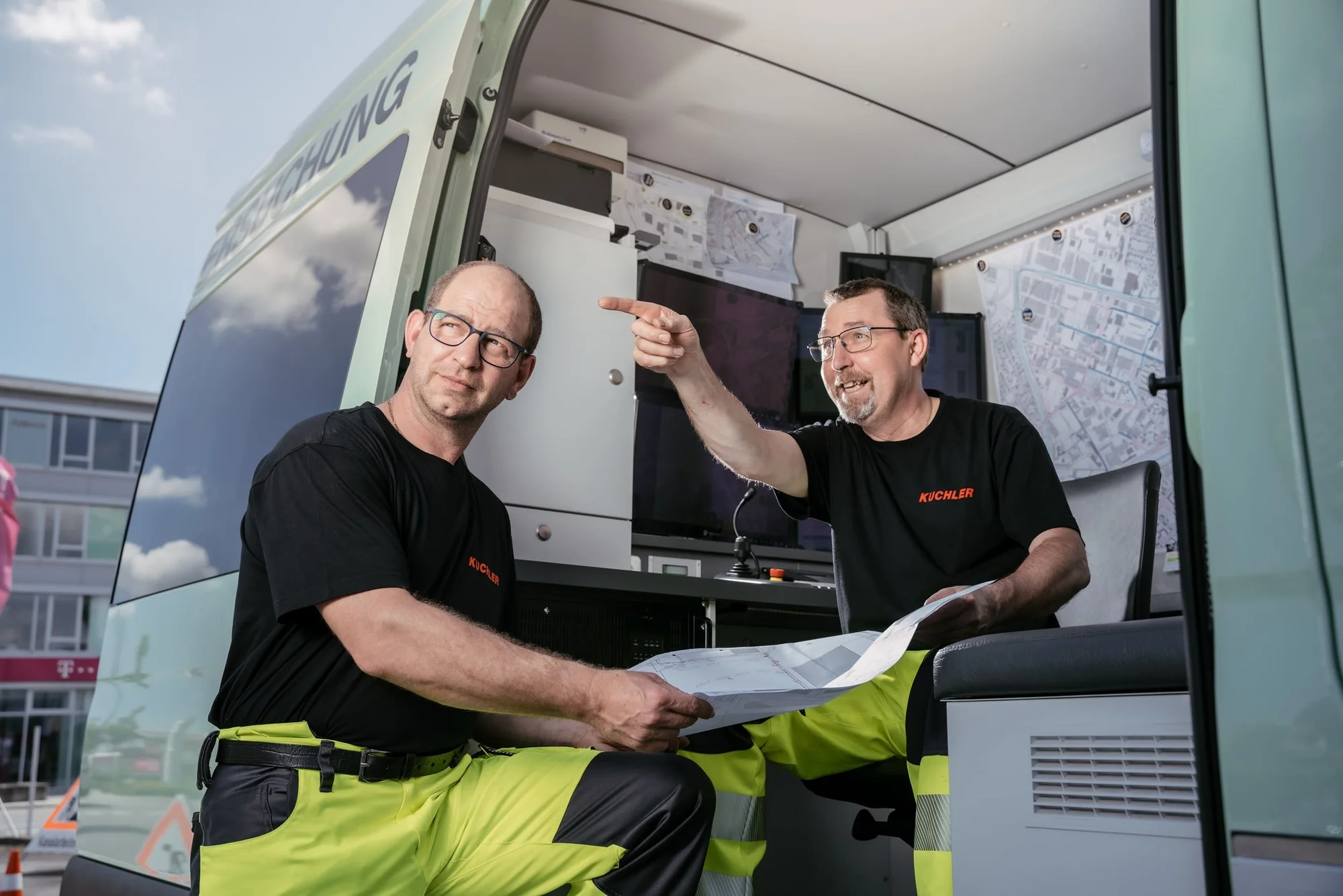 Ablauf bei Kanalreinigung in Wasserlosen